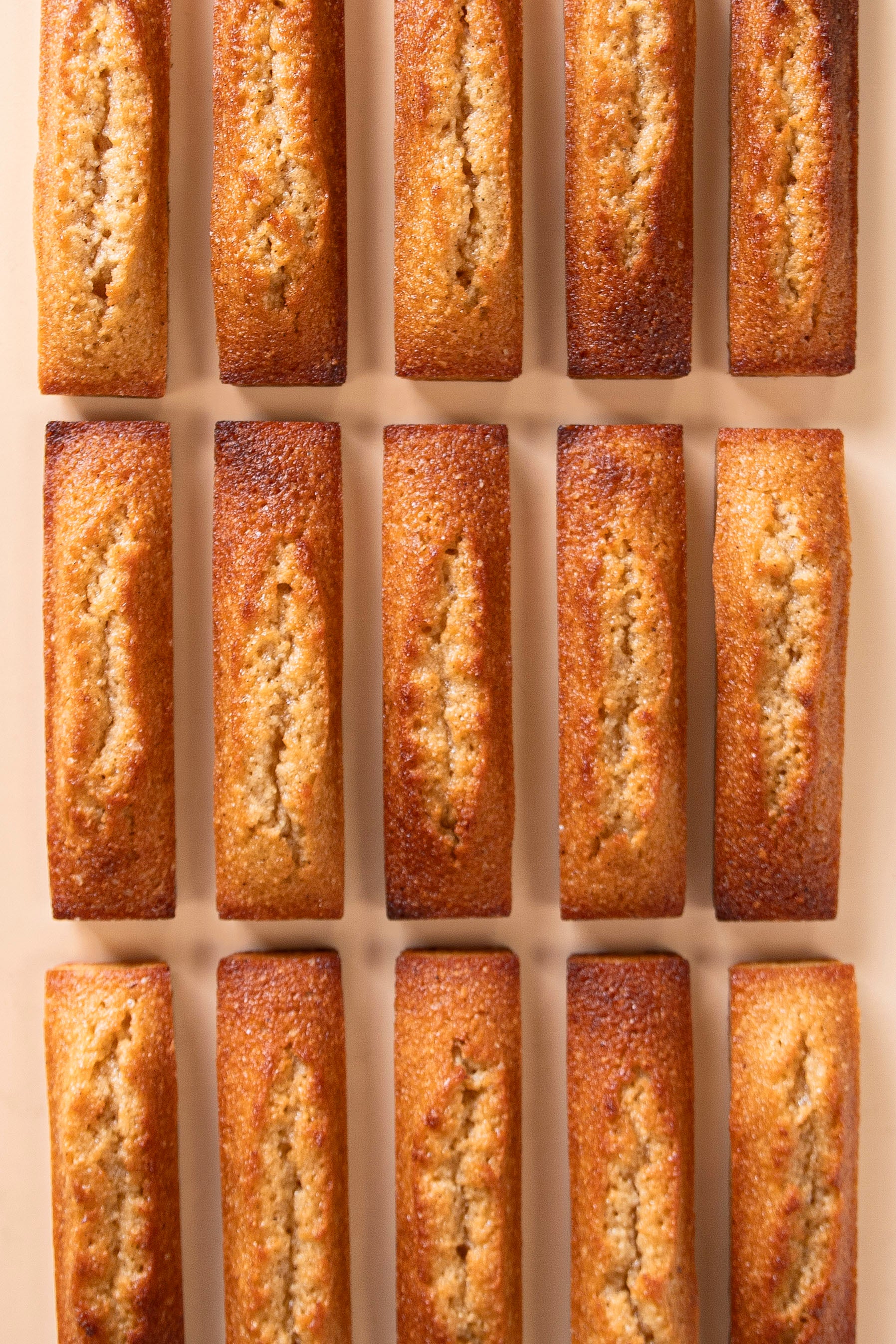 Financiers vanille et fleur de sel