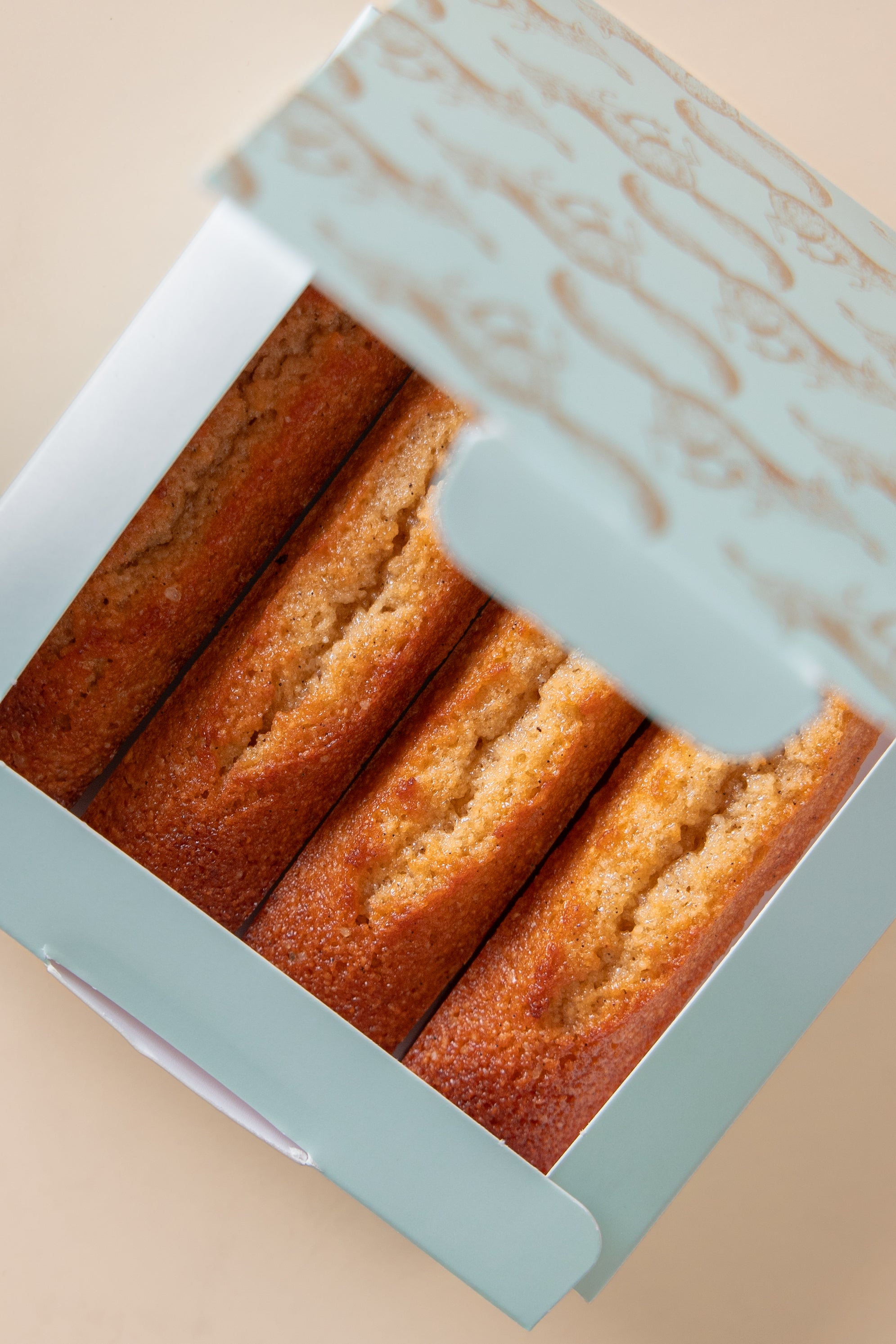 Financiers vanille et fleur de sel