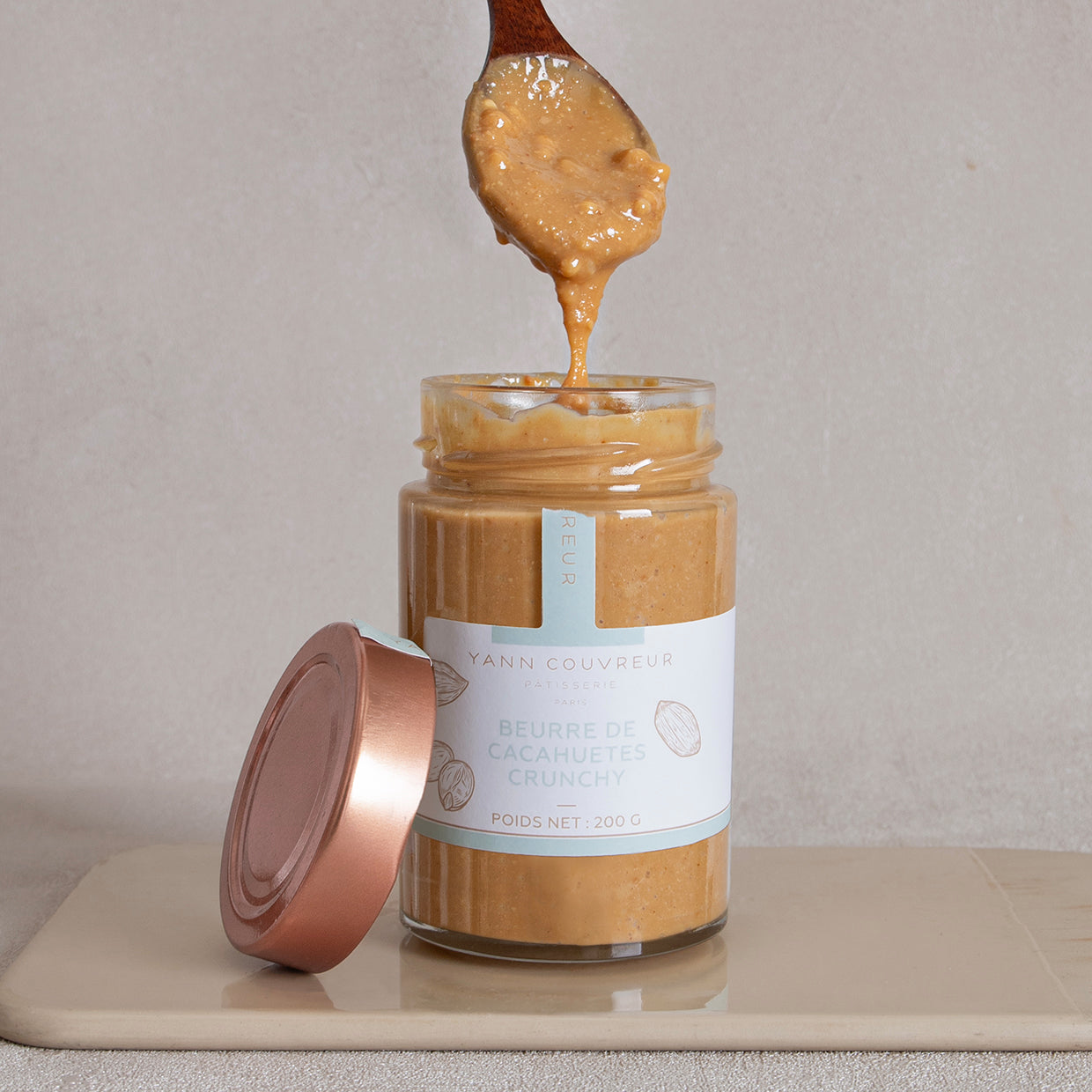 Beurre de cacahuètes crunchy