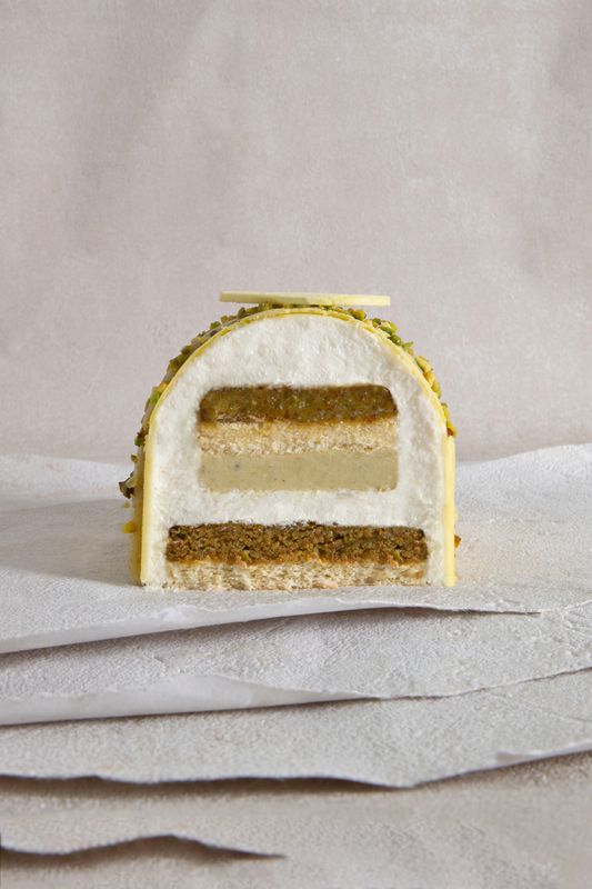 Bûche pistache lover