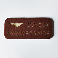 Plaque joyeux anniversaire
