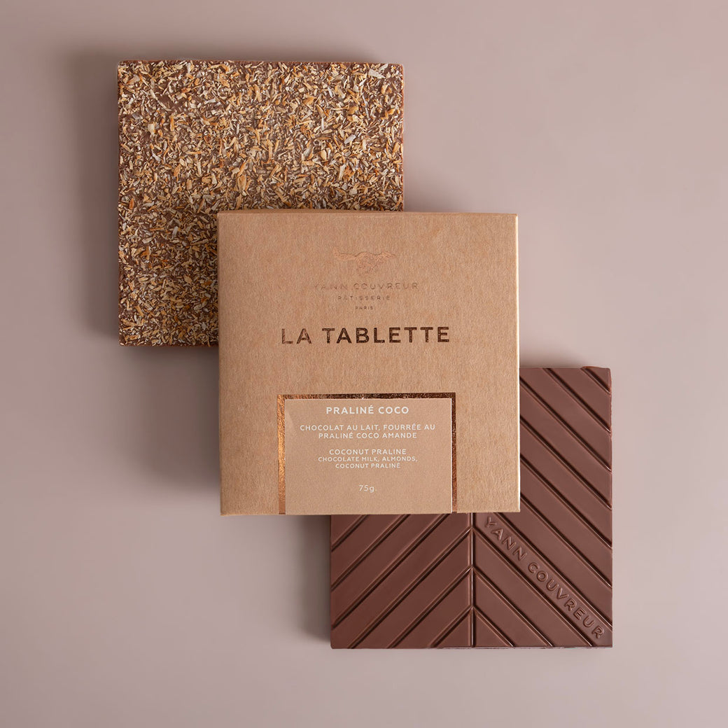 Tablette praliné coco main image 0