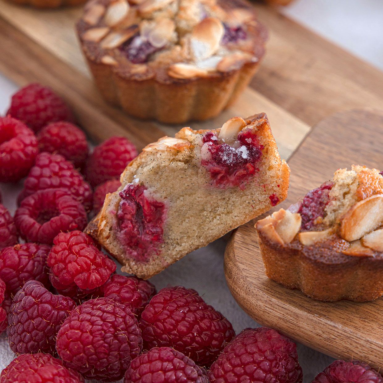 Financier Vanille Framboise