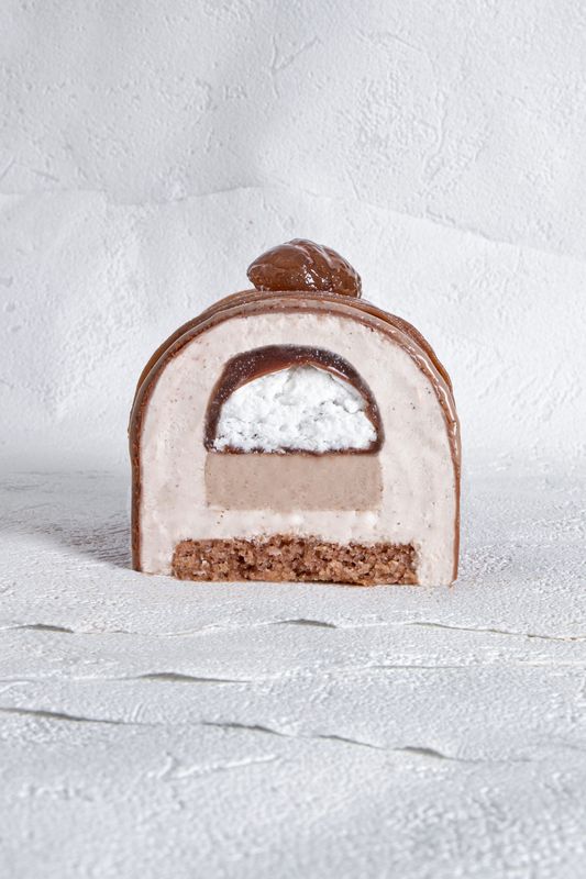 Bûche Mont Blanc - Exclusivité Galeries Lafayette
