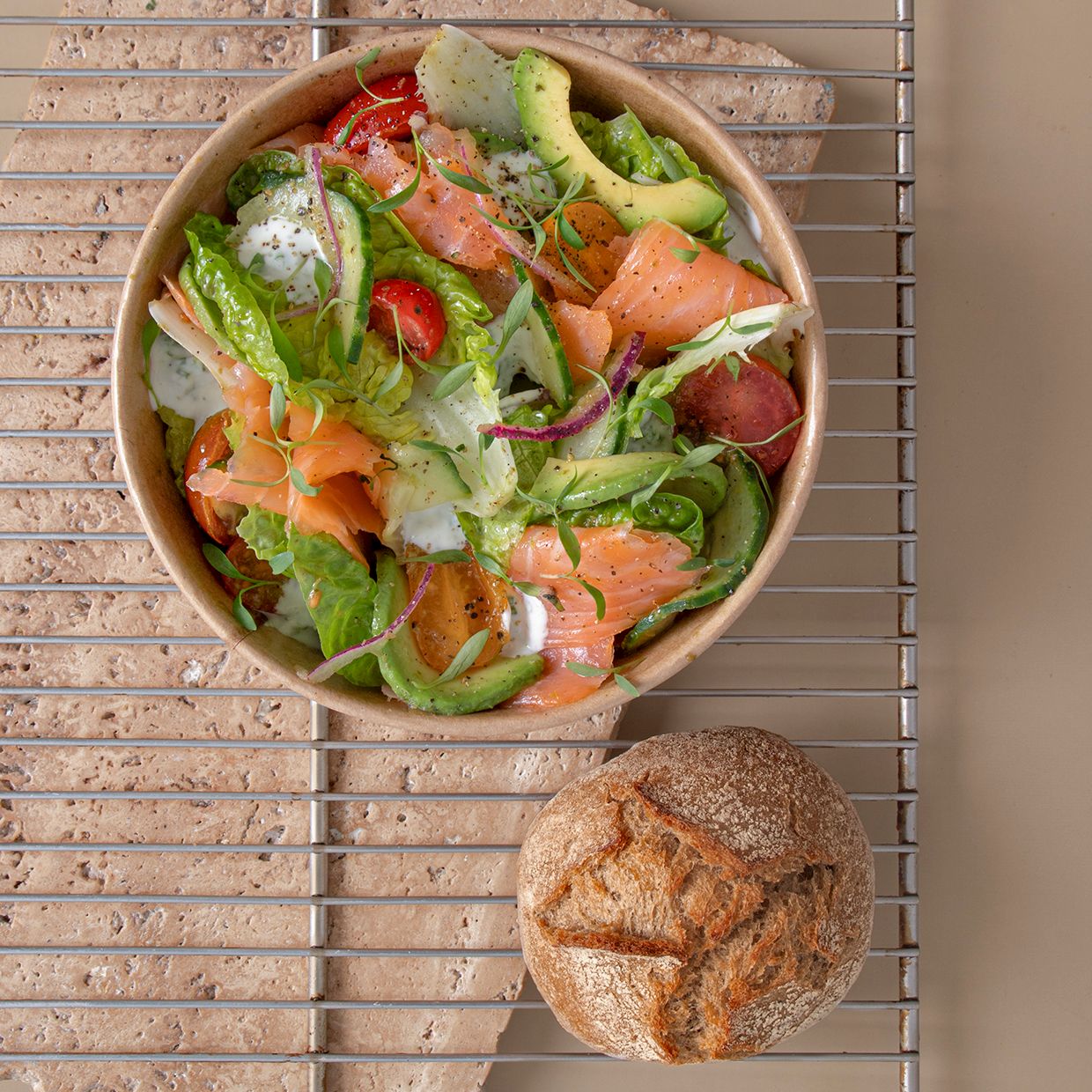 Salade au Saumon
